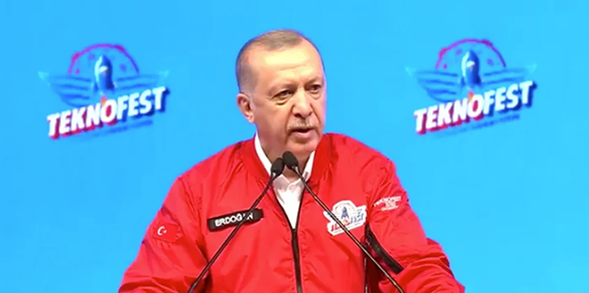 Cumhurbaşkanı Erdoğan Teknofest'te