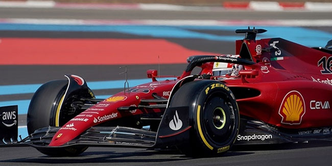 Fransa'nın en hızlısı Leclerc