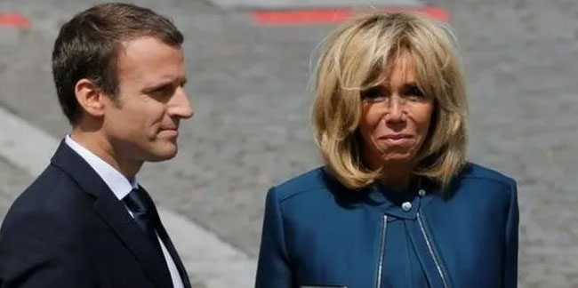''Macron'un eşi erkek'' iddiası ortalığı karıştırdı