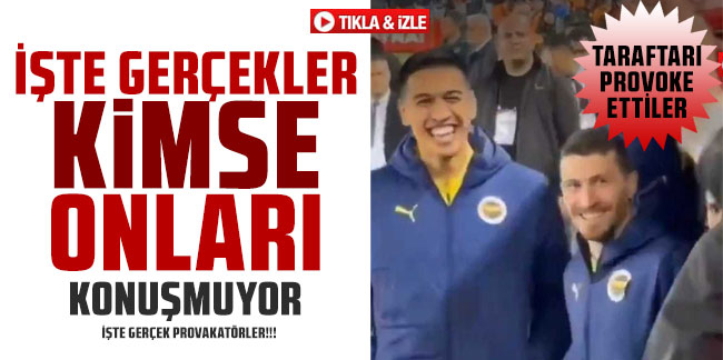 Trabzon'da ki gerçek iki provokatör!