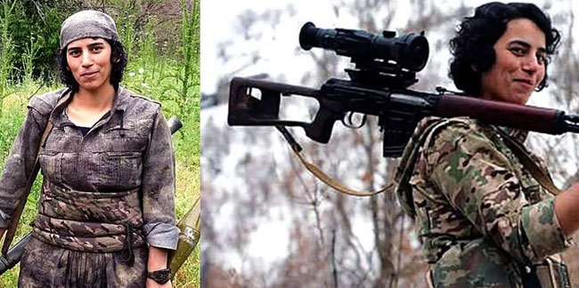 PKK'ya bir darbe daha 5 askerimizi şehit etmişti! Kadın suikastçı öldürüldü