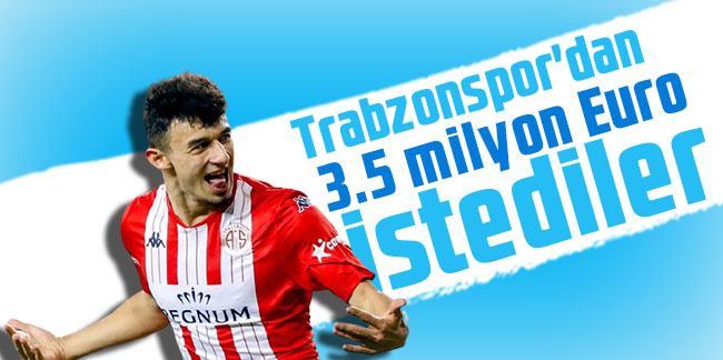 Antalyaspor Gökdeniz Bayrakdar için Trabzonspor'dan 3.5 milyon Euro istedi