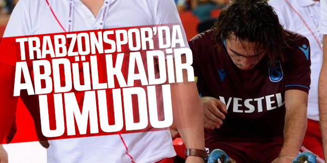 Trabzonspor'da Abdülkadir umudu