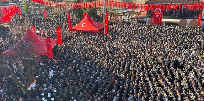 Şehit Sözleşmeli Er Murat Atar için Ordu'da tören düzenlendi