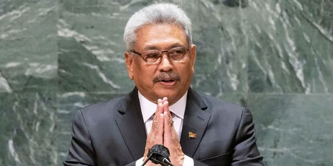 Singapur'a kaçan Rajapaksa'nın tutuklanması talebiyle suç duyurusu