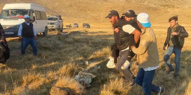 Giresun'a yürüyüş yapan gruba ayı saldırdı: 1 kişi yaralandı