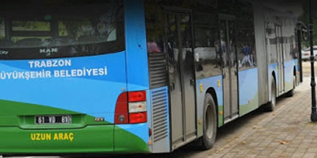 Trabzon'da sağlık çalışanları için ek otobüs seferleri