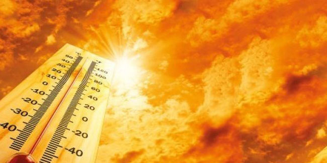 Erzincan’ın Kemaliye ilçesinde hava sıcaklığı 39 dereceyi buldu