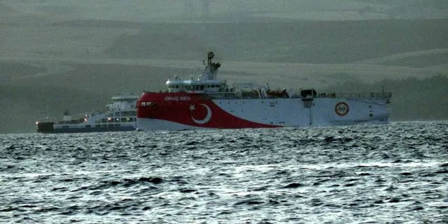Yerli ve milli sismik araştırma gemisi Oruç Reis de Akdeniz’e iniyor