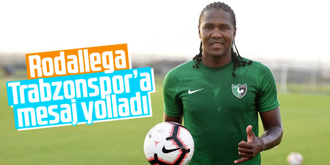 Hugo Rodallega'dan Trabzonspor mesajı