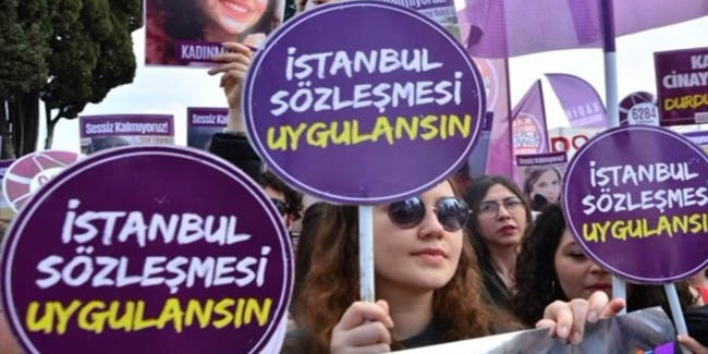 Kadınlar, her ilde İstanbul Sözleşmesi için meydanlarda toplanıyor