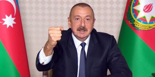 Aliyev açıkladı! Karabağ'da hala Ermeni tehlikesi var