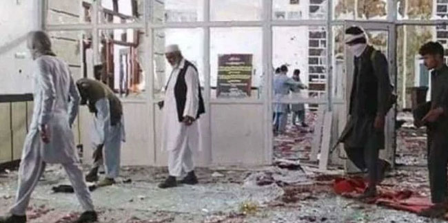 Afganistan’da camiye saldırı: Çok sayıda yaralı var