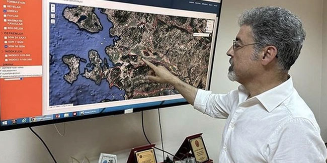 Tam burası dedi İstanbul depreminin yerini gösterdi! Yer bilimci Hasan Sözbilir açıkladı