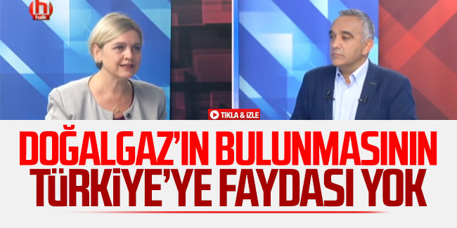Selin Sayek Böke'ye göre doğalgazın bulunmasının Türkiye'ye faydası yok