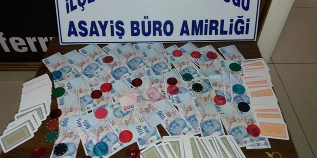 Antalya'da kumar operasyonu: 5 gözaltı!