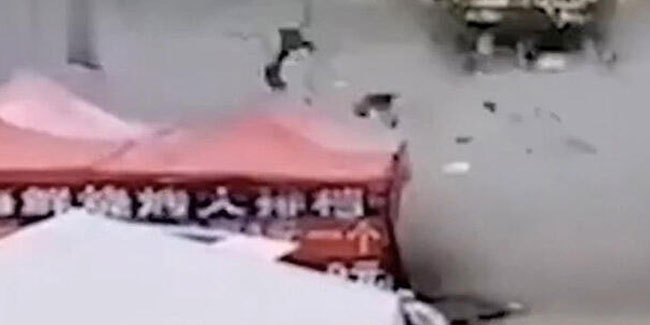 Çin’de restoranda korkunç patlama: 12 yaralı