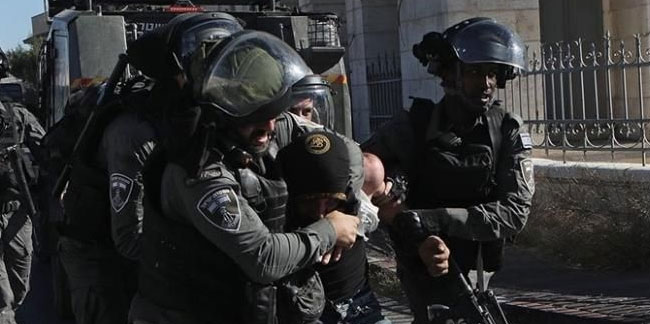İşgalci İsrail güçleri Batı Şeria'da 9 Filistinliyi gözaltına aldı