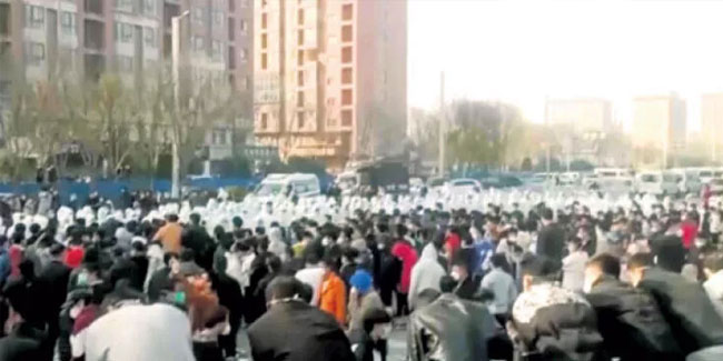 Çin’de isyan büyüyor!