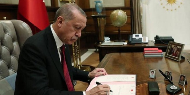 Erdoğan'dan önemli atamalar! Resmi Gazete'de yayınlandı