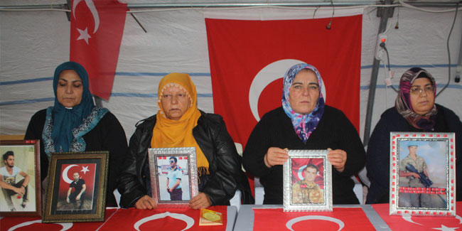HDP önündeki ailelerin evlat nöbeti 104'üncü gününde
