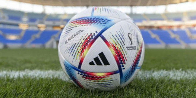 İşte FIFA 2022 Dünya Kupası'nın resmi topu! Katar Dünya Kupası'nda kullanılacak top..