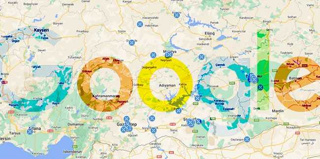 Google, deprem bölgesindeki güvenli yerlerin listesini yayınladı!