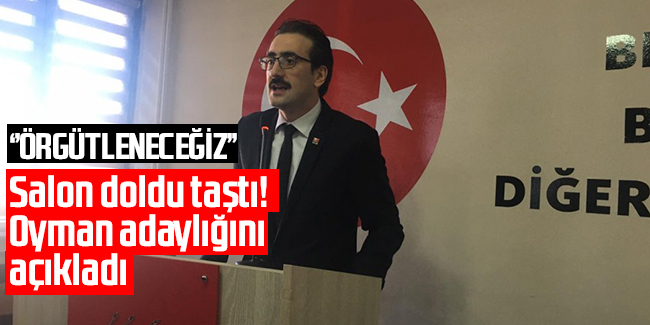 CHP Ortahisar için ilk aday Fatih Suat Oyman oldu!