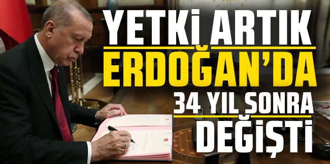 34 yıl sonra değişti: Seferberlik ve savaş hali kararı alma yetkisi artık Erdoğan'da