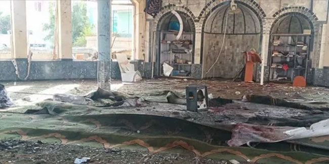 Afganistan’da cami saldırısını DEAŞ üstlendi