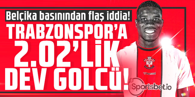 Trabzonspor'a 2.02'lik dev golcü!