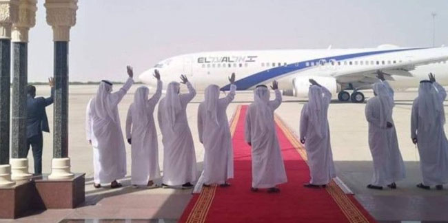 Suudi Arabistan'dan siyonist uçaklarına kıyak: Hava sahasını açtı