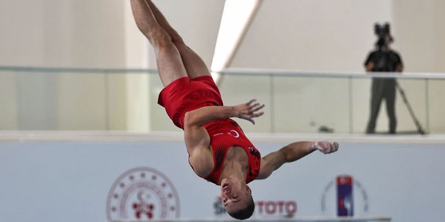 Artistik Cimnastik Dünya Challenge Kupası'nda Ahmet Önder altın madalya kazandı!