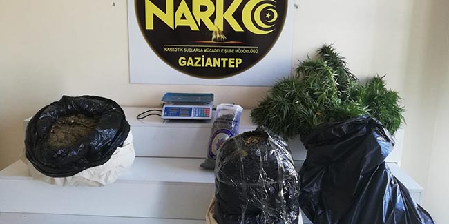 Gaziantep’te uyuşturucu operasyonu: 7 gözaltı 