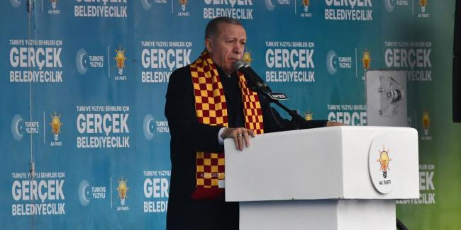 Erdoğan: "Türkiye yeni bir siyasi anlayış ile karşı karşıyadır"