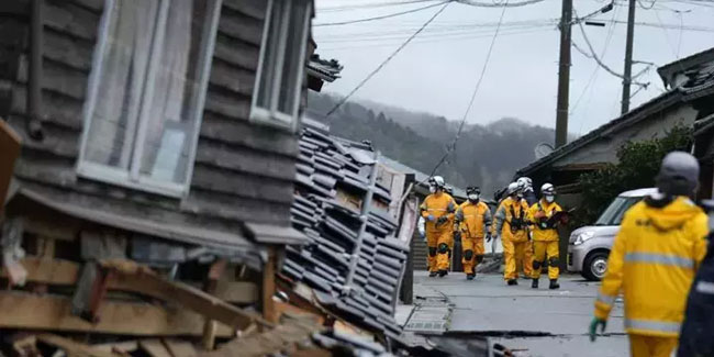 Japonya'daki depremlerde can kaybı 232'ye yükseldi