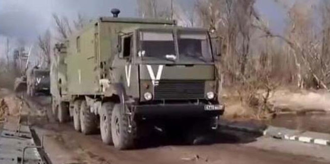 Rusya zırhlı araçlarda bulunan Z ve V harflerinin anlamını açıkladı