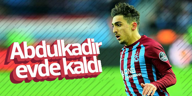 Trabzonspor'dan Abdülkadir Ömür kararı!