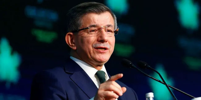 Ahmet Davutoğlu:''Kılıçdaroğlu ve Akşener ile hemfikiriz''