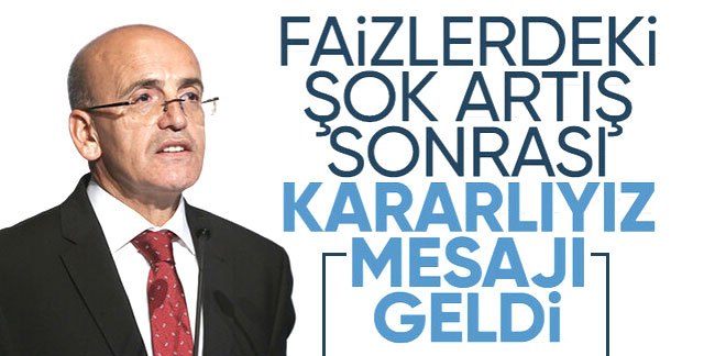 TCMB'nin faiz kararından sonra Mehmet Şimşek'ten mesaj: Kararlıyız!