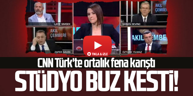CNN Türk'te ortalık fena karıştı! Stüdyo buz kesti!