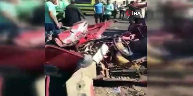 Mısır'da katliam gibi kaza: 12 ölü