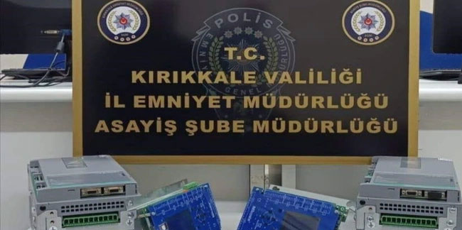 Kırıkkale'de asansör parçalarını çalan hırsız yakalandı