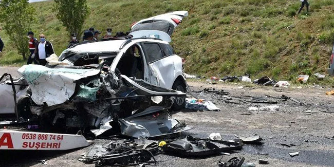 Sivas’ta 1 ayda 11 kişi trafik kazalarında öldü