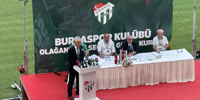 Bursaspor’da Olağanüstü Kongre kararı
