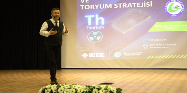 Prof. Dr. Ayhan Kara: “Türkiye'nin artan enerji ihtiyacına toryum çare olacak”