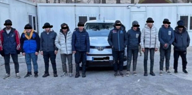 Kırklareli’nde 126 kaçak göçmen yakalandı!