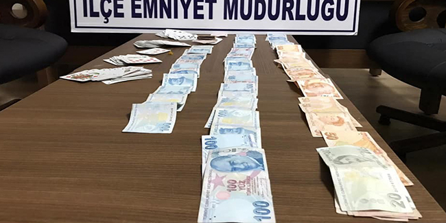 Sivas’ta kumar oynayan şahıslara 17 Bin 500 TL ceza