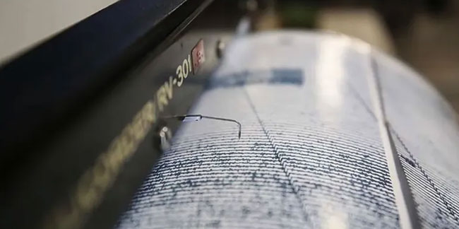 Çanakkale'de 3.9 büyüklüğünde deprem meydana geldi
