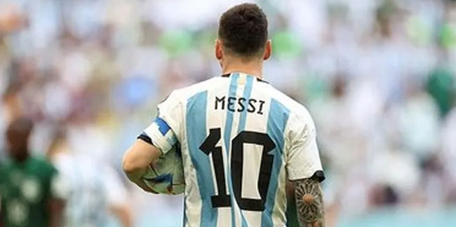 Dünya Kupası'nda sürpriz: Messi'li Arjantin, Suudi Arabistan'a yenildi